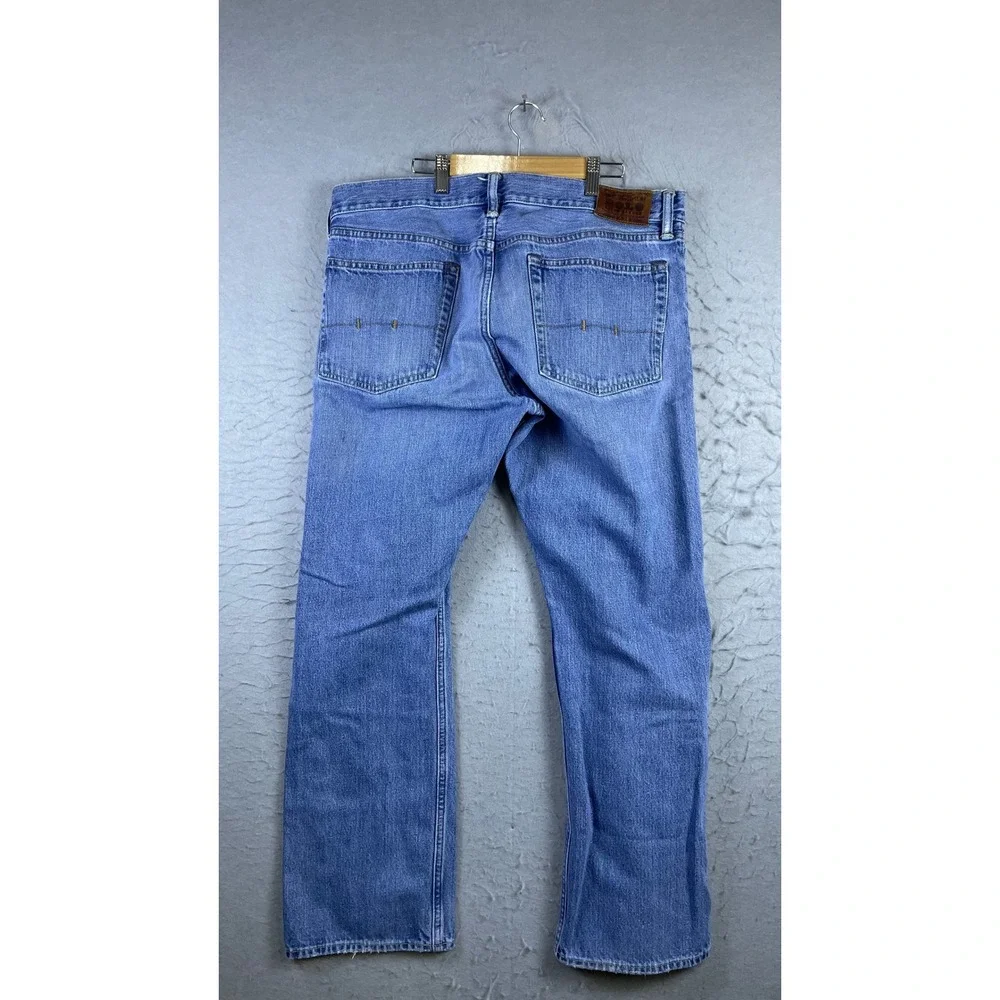 Polo Ralph Lauren Jeans Mens 37x30 Blue Excellent Straight Leg Denim 13513